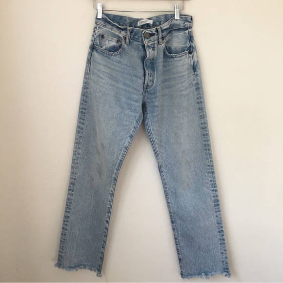 MOUSSY VINTAGE Peoria Straight Light Blue 26 - Picture 4 of 13